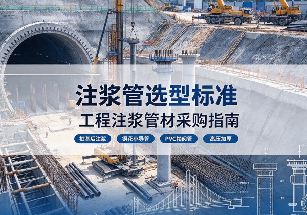 宽城注浆管选型标准